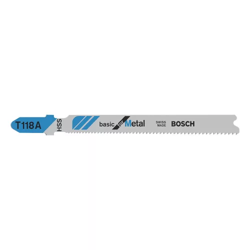 Bosch T 118 A dekopír fűrészlap fémhez 92x1,1/1,5mm 100db/cs (Regisztrációval akár extra értékes ajándék is elérhető!)