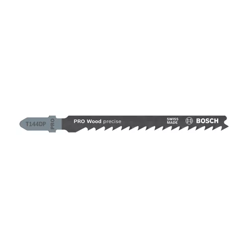 Bosch PRO Wood precise T144DP szúrófűrészlap pontos vágáshoz, 100 mm, 3 db, puha fához (Regisztrációval akár ajándék is elérhető!)