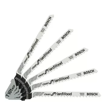  Bosch PRO T101AOF szúrófűrészlap íves vágáshoz, 83 mm, 5 db, kemény fa, parketta (Regisztrációval akár ajándék is elérhető!)