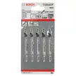 Bosch PRO T101AOF szúrófűrészlap íves vágáshoz, 83 mm, 5 db, kemény fa, parketta (Regisztrációval akár ajándék is elérhető!)
