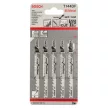 Bosch PRO Hardwood fast T144DF szúrófűrészlap, 100 mm, 5 db, keményfa, faforgácslap (Regisztrációval akár ajándék is elérhető!)