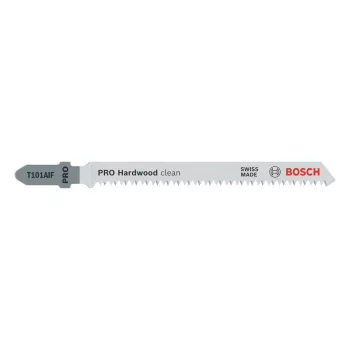   Bosch PRO Hardwood clean T101AIF szúrófűrészlap, 100 mm, 5 db, keményfa, szendvicspanel (Regisztrációval akár ajándék is elérhető!)