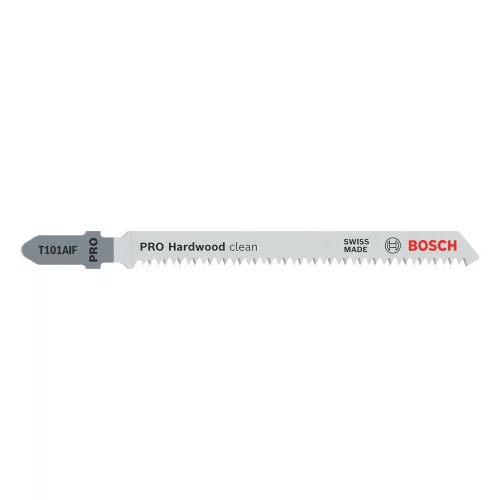 Bosch PRO Hardwood clean T101AIF szúrófűrészlap, 100 mm, 5 db, keményfa, szendvicspanel (Regisztrációval akár ajándék is elérhető!)