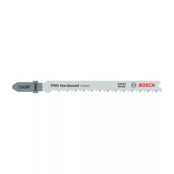   Bosch PRO Hardwood clean T101BF szúrófűrészlap, 100 mm, 3 db, keményfa, farostlemez (Regisztrációval akár ajándék is elérhető!)
