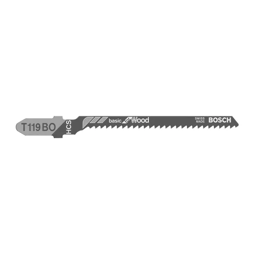 Bosch T 119 BO dekopír fűrészlap fához 83x2,0mm 3db/cs