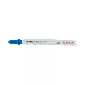   Bosch PRO Metal thick and thin T123XF szúrófűrészlap, 100 mm, 3 db, fémhez