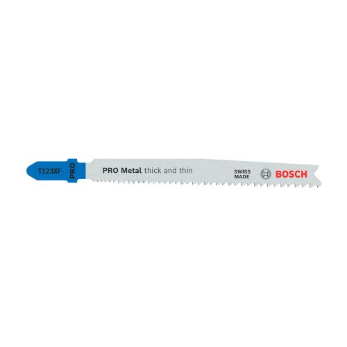 Bosch PRO Metal thick and thin T123XF szúrófűrészlap, 100 mm, 5 db, fémhez