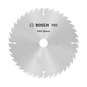   Bosch PRO Wood körfűrészlap, 254x2x30 mm 40 fog, kemény fa, rétegelt lemez, forgácslap