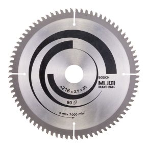   Bosch körfűrészlap univerzális felhasználásra 216x2,5x30mm, 80 fog