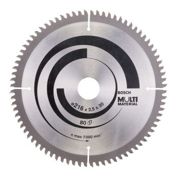   Bosch PRO Multi Material körfűrészlap, 216x2,5x30 mm 80 fog, többféle anyaghoz