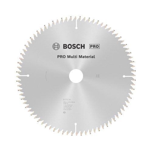 Bosch PRO Multi Material körfűrészlap, 254x3,2x30 mm 80 fog, többféle anyaghoz