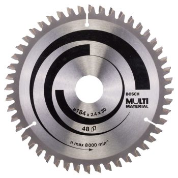   Bosch PRO Multi Material körfűrészlap, 184x2,4x30 mm 48 fog, többféle anyaghoz