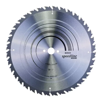   Bosch PRO Wood körfűrészlap, 400x3,5x30 mm 36 fog , kemény fa, rétegelt lemez, forgácslap
