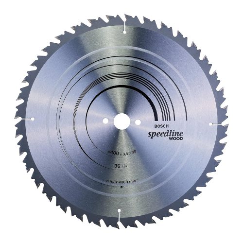 Bosch PRO Wood körfűrészlap, 400x3,5x30 mm 36 fog , kemény fa, rétegelt lemez, forgácslap