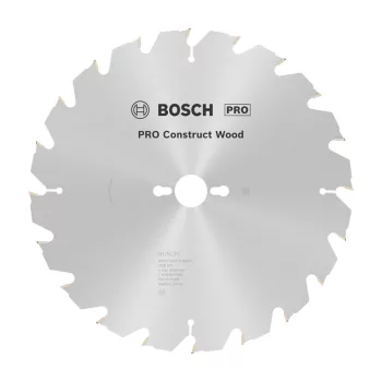   Bosch PRO Construct Wood körfűrészlap, 300x3,2x30 mm 20 fog, építőipari és szennyezett fához