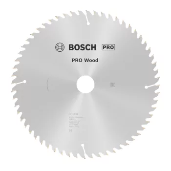   Bosch PRO Wood körfűrészlap, 250x3,2x30 mm 60 fog, kemény fa, rétegelt lemez, forgácslap