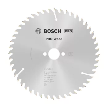   Bosch PRO Wood körfűrészlap, 160x1,8x20 mm 48 fog, kemény fa, rétegelt lemez, forgácslap