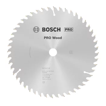   Bosch PRO Wood körfűrészlap, 184x2,6x16 mm 48 fog, kemény fa, rétegelt lemez, forgácslap