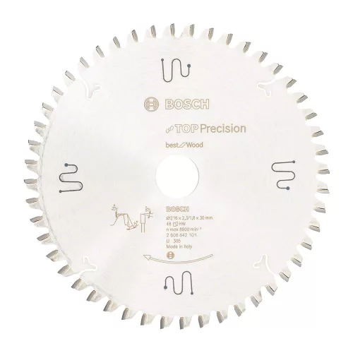 Bosch Top Precision Best for Wood körfűrészlap (Regisztrációval akár extra értékes ajándék is elérhető!)