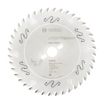   Bosch Top Precision Best for Wood körfűrészlap (Regisztrációval akár extra értékes ajándék is elérhető!)