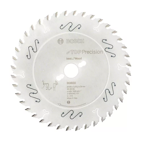 Bosch Top Precision Best for Wood körfűrészlap (Regisztrációval akár extra értékes ajándék is elérhető!)