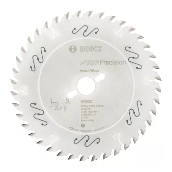   Bosch Top Precision Best for Wood körfűrészlap (Regisztrációval akár extra értékes ajándék is elérhető!)