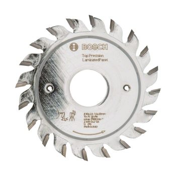   Bosch körfűrészlap laminált panelhez 80x3,6x20mm, 10+10 fog