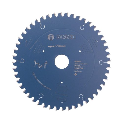 Bosch EXPERT Wood körfűrészlap 210x2,4/1,8 30 T48 fog, ATB gérvágó fűrészekhez, fához