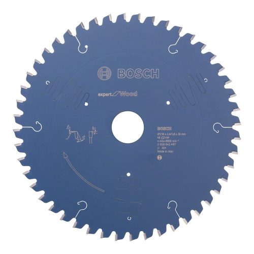 Bosch EXPERT Wood körfűrészlap 216x2,4/1,8 30 T48 fog, ATB gérvágó fűrészekhez, fához