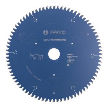   Bosch EXPERT Multi Material körfűrészlap 254x2,4/1,8 30 T80 fog, TCG nemvasfém, aluminium, fa