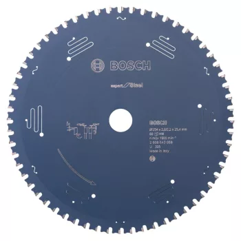   Bosch EXPERT Steel körfűrészlap 254x2,6/2,2 T60 fog, HLTCG gérvágó fűrészekhez, acélhoz (Regisztrációval akár ajándék is elérhető!)