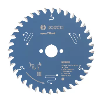   Bosch EXPERT Wood körfűrészlap 140x1,8/1,3 20 T36 fog, ATB kézi fűrészekhez, fához