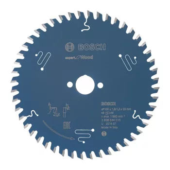   Bosch EXPERT Wood körfűrészlap 160x1,8/1,3 20 T48 fog, ATB kézi fűrészekhez, fához
