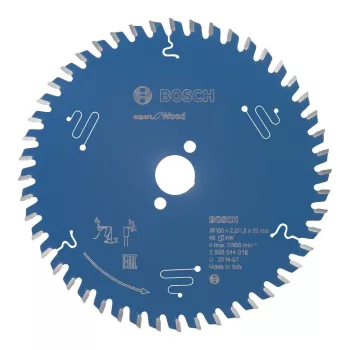   Bosch EXPERT Wood körfűrészlap 160x2,2/1,6 20 T48 fog, ATB kézi fűrészekhez, fához