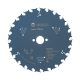 Bosch EXPERT Wood körfűrészlap 165x2,6/1,6 20 T24 fog, ATB kézi fűrészekhez, fához