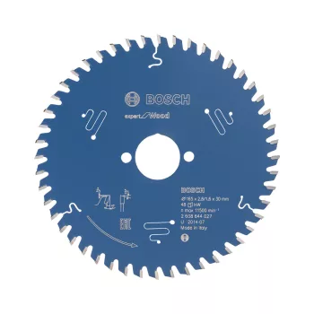   Bosch EXPERT Wood körfűrészlap 165x2,6/1,6 30 T48 fog, ATB kézi fűrészekhez, fához