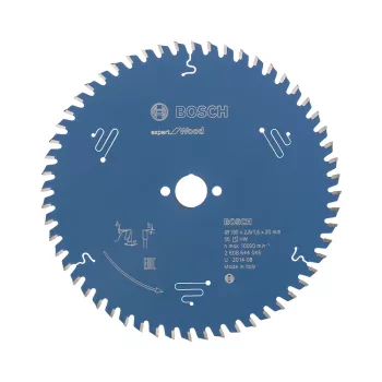  Bosch EXPERT Wood körfűrészlap 190x2,6/1,6 20 T56 fog, ATB kézi fűrészekhez, fához