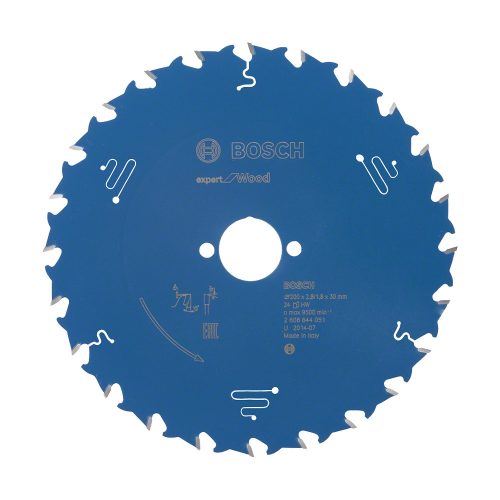Bosch EXPERT Wood Körfűrészlap 200x2,8/1,8 30 mm, T24 fog, HW kézi fűrészekhez, fához