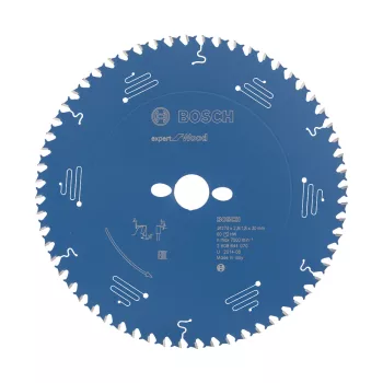   Bosch EXPERT Wood körfűrészlap 270x2,8/1,8 30 T60 fog, ATB kézi fűrészekhez, fához