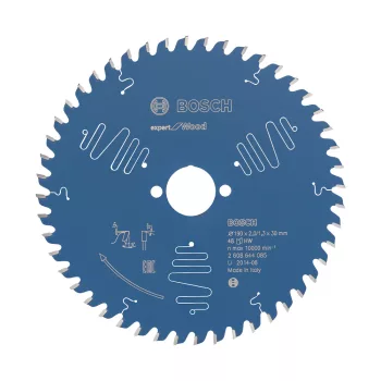   Bosch EXPERT Wood körfűrészlap 190x2,0/1,3 30 T48 fog, ATB asztali fűrészekhez, fához
