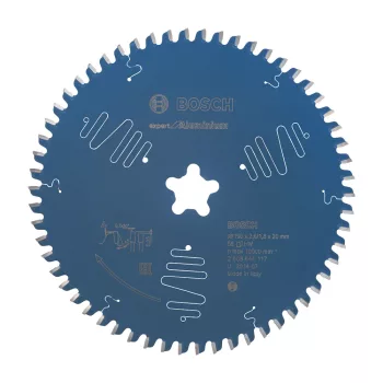   Bosch EXPERT Aluminium körfűrészlap 190x2,6/1,8 Csillag, T58, HLTCG, alumínium, nemvasfémek (Regisztrációval akár ajándék is elérhető!)