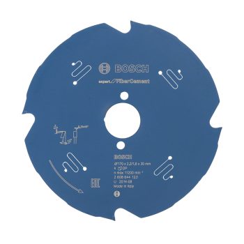   Bosch EXPERT Fiber Cement körfűrészlap 170x2,2/1,6 30 T4 fog kézi körfűrészekhez, betonitlaphoz