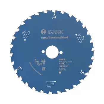   Bosch EXPERT Construct Wood körfűrészlap 200x2/1,3 30 T30 fog, szennyezett fához