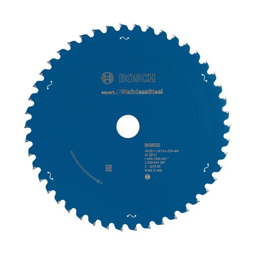 Bosch EXPERT Stainless Steel körfűrészlap 230x1,9/1,6 25,4 T46 fog, HLTCG, rozsdamentes acélhoz