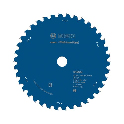 Bosch EXPERT Stainless Steel körfűrészlap 192x1,9/1,6 20 T38 fog, HLTCG, rozsdamentes acélhoz