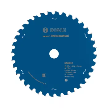   Bosch EXPERT Stainless Steel körfűrészlap 185x1,9/1,6 20 T36 fog, HLTCG, rozsdamentes acélhoz (Regisztrációval akár ajándék is elérhető!)