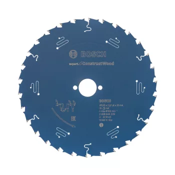   Bosch EXPERT Construct Wood körfűrészlap 235x2,2/1,6 30 T30 fog, ATB+, szennyezett fához