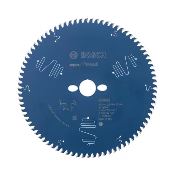   Bosch EXPERT Wood körfűrészlap 254x3,2/2,2 30 T80 fog, ATB pos asztali fűrészekhez, fához