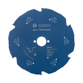  Bosch EXPERT Fiber Cement körfűrészlap 210x2,2/1,6 30 T6 fog, kézi körfűrészekhez betonitlaphoz