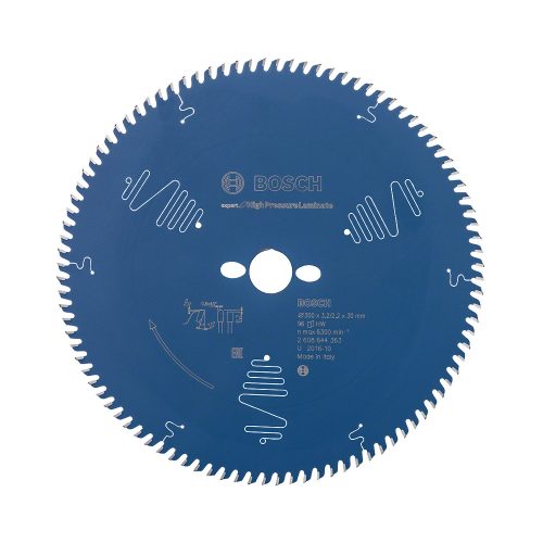 Bosch EXPERT körfűrészlap 300x3,2/2,2 30 T96 fog, asztali fűrészekhez rétegelt, kompozit anyag